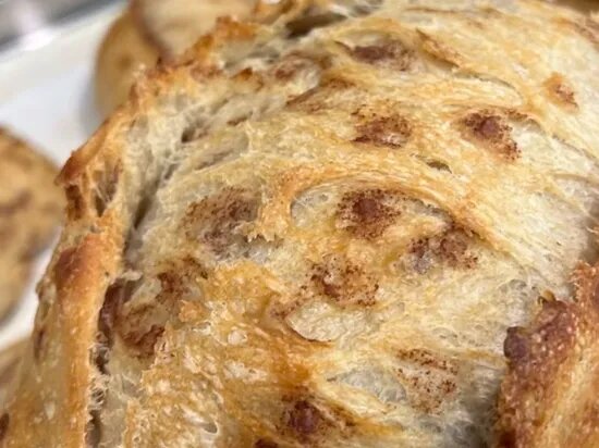Cinnamon Chips Artisan Sourdough Bread